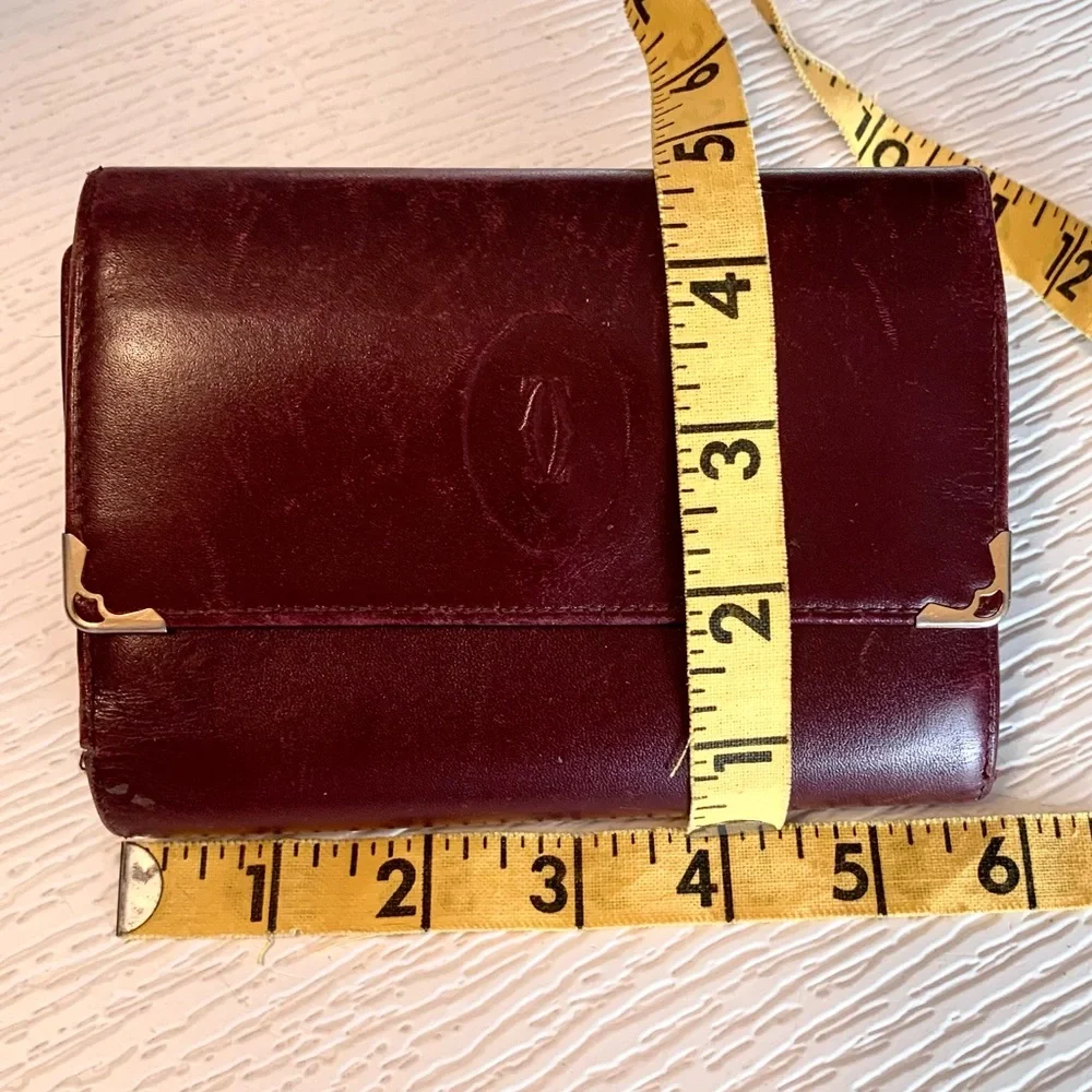Cartier vintage burgundy